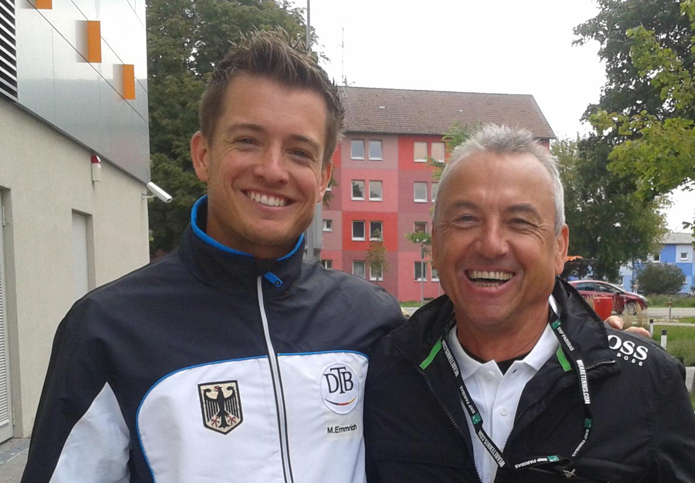Hubert Hepp mit Martin Emmrich Weltrangliste 35 im Doppel
